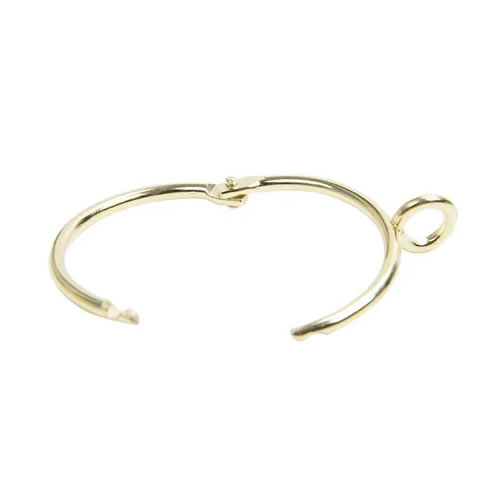 Gold 1 3/4" Open Adjustable Curtain Rings