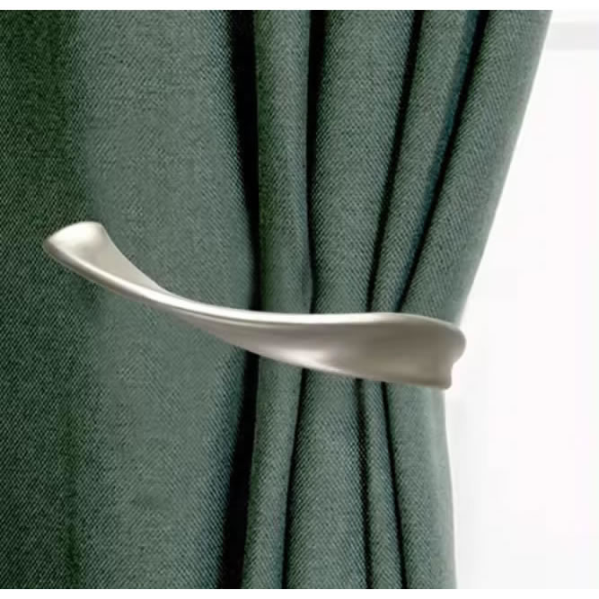 Modern Metal Decorative Curtain Holdbacks Various Applications Wall Mounted Clothes Hooks Curtain Tiebacks